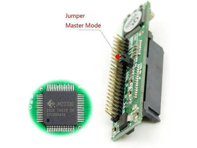 Alt view image 6 of 7 - SATA Female to IDE 44Pin Converter Adapter PCBA for Laptop & 2.5" Hard Disk Drive