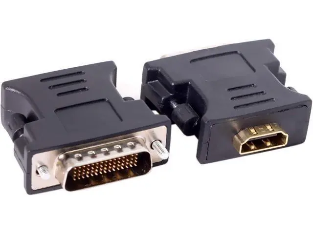 Alt view image 3 of 7 - LFH DMS-59pin Male to HDMI 1080P Female Extension Adapter for PC Graphics Card