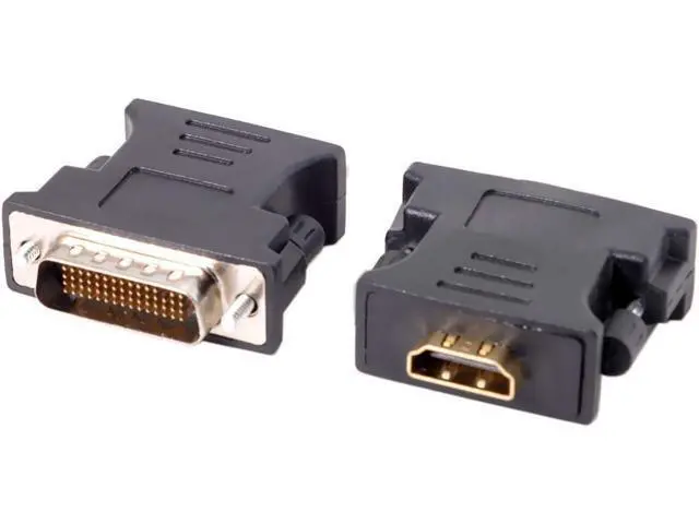 Alt view image 4 of 7 - LFH DMS-59pin Male to HDMI 1080P Female Extension Adapter for PC Graphics Card