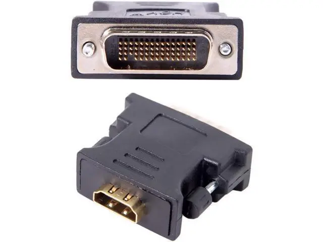 Alt view image 6 of 7 - LFH DMS-59pin Male to HDMI 1080P Female Extension Adapter for PC Graphics Card