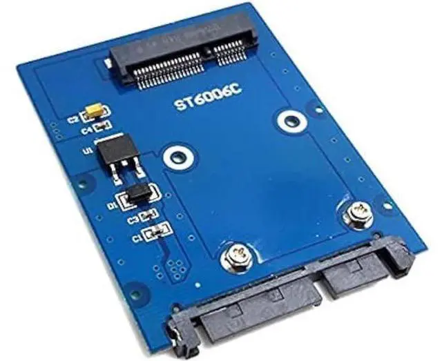Main image of Slim Type Mini PCI-E mSATA SSD to 2.5" SATA 3.0 22pin HDD Adapter Hard Disk PCBA SATA