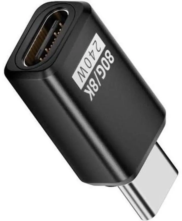 Main image of USB5.0 80Gbps Male to Female Extension Adapter with 240W 16K 8K 5K Compatible with USB4.0 Thunderbolt3/4/5