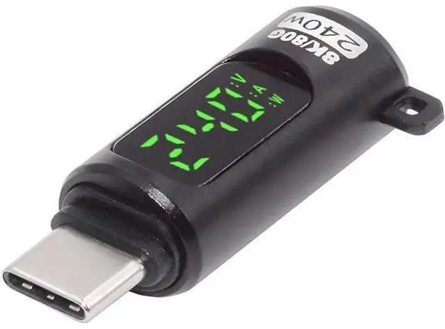 Main image of Connector USB5.0 80Gbps Male to Female Extension Adapter Smart LED Display with 240W 8K 5K Compatible with USB4.0 40Gbps Thunderbolt3/4/5