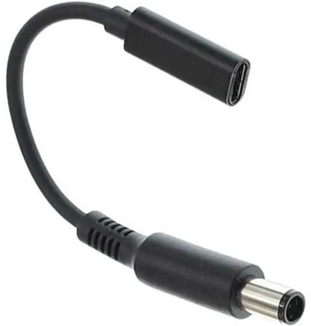Main image of 100W PD Power Charger Tip USB C to Slim Laptop Charging Cable Adapter Converter for D-ELL Laptop 18-20V (Dedicated for D-ELL (for 45W/65W/90W Power), 7.4mm Large Head)