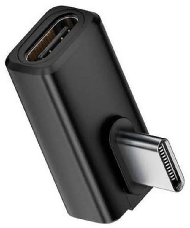 Main image of USB C Extender Adapter,USB 5.0 Type C Male to Female 90 Degree Angled Adapter Support 80Gbps Data Transfer PD 240W Fast Charging 16K/8K/5K Video Output