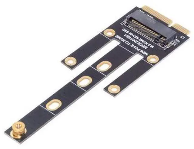 Main image of Mini PCI-E Riser Card Slot to NVME SSD Adapter M.2 NGFF Key-M Compatible with NAS Industrial Control Motherboard