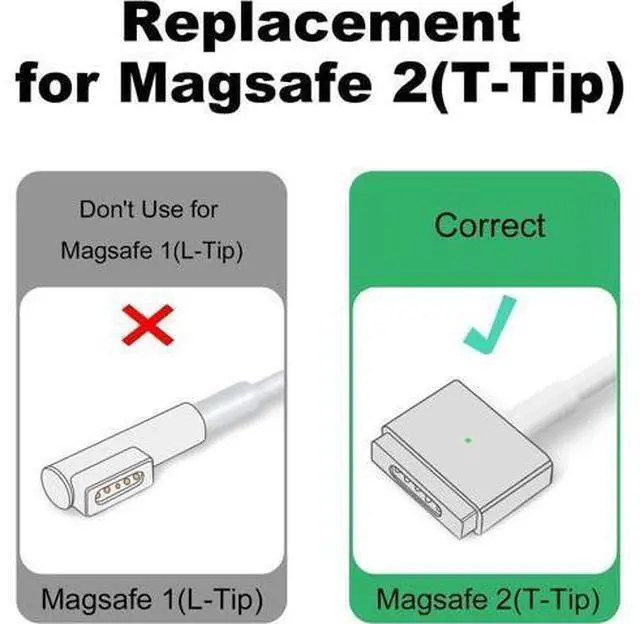 Alt view image 4 of 7 - USB-C to Magnetic tip Charging Adapter, Female Type C to Male Magnetic2 Converter 100W PD Power Charger Connector Tip,(for Mac Book Air/Mac Book Pro 11" and 13" from 2013 to 2016 Only)