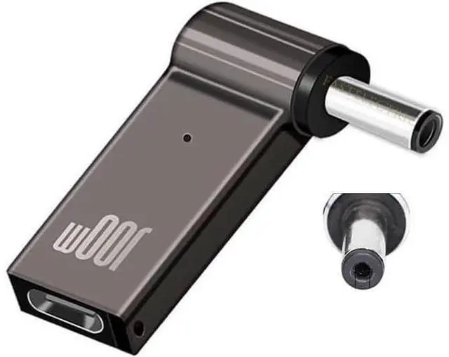 Main image of USB C to for Asus Laptop Charging Adapter Female Type C to Male DC 4.0 x 1.35mm Barrel Jack Plug Converter 65W or 100W PD Power Charger Connector Tip for Asus X201E X202E X540 X541 X553M X541NA X542UA