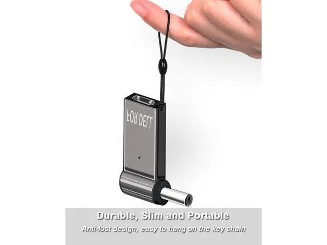 Alt view image 6 of 7 - USB C to Slim Laptop 100W PD Power Charger 4.5mm Connector Tip Fit for All 65W/45W D-ELL laptops with Round Power Connector, Including Inspiron 13 14 15,3000 5000 7000 Series, XPS, Vostro Series Cable