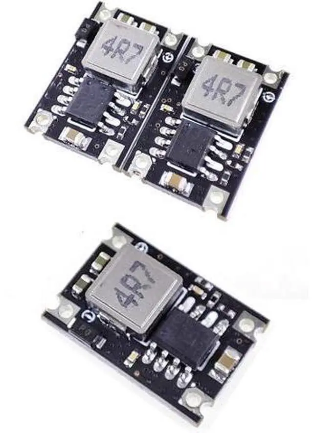 Alt view image 4 of 5 - MP1584EN 5pcs Mini 12V Buck Converter Board - 12-30V to 12V, 1.8A Output, Small Size (Black, 12, Volt)