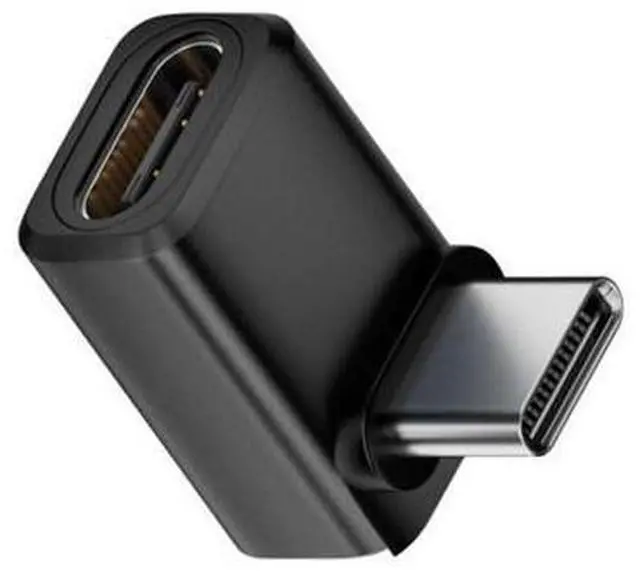 Main image of USB C Extender Adapter,USB 5.0 Type C Male to Female 90 Degree UP Angled Adapter Support 80Gbps Data Transfer PD 240W Fast Charging 16K/8K/5K Video Output