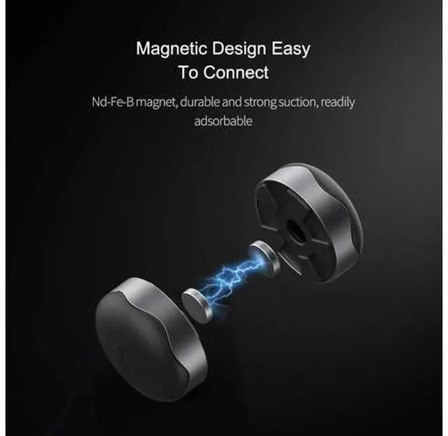 Alt view image 3 of 7 - Laptop Cooling Pad, Ergonomic Laptop Stand Small Invisible Cooler Ball Portable Magnetic Foot Heat for MacBook Pro Computer