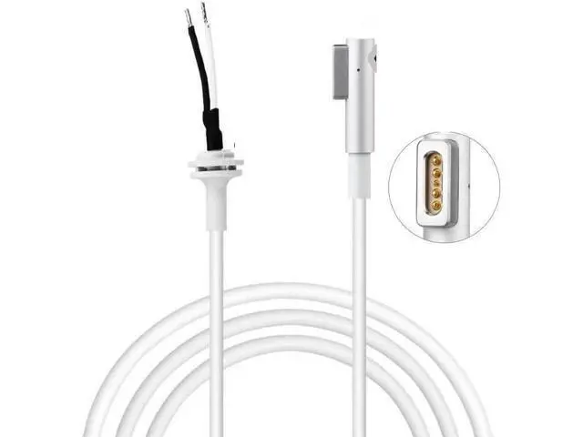 Alt view image 4 of 4 - Magnetic1 L tip Laptop Power Supply, DC Repair Power Cord, for MacBook
