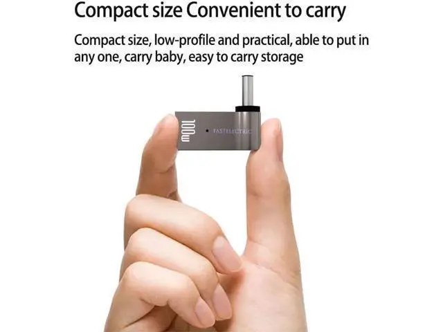 Alt view image 3 of 6 - USB C to 4.5mm Laptop Charging Adapter Female Type C to Male DC 4.5 x 3.0mm Barrel Jack Plug 100W PD Power Charger Connector Round Tip for Latitude E5450 XPS 13-65 13 11/13/14/15/17 Inspiron D-ELL