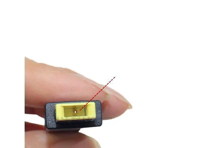 Alt view image 3 of 4 - 11 x 4.5mm Laptop Power Supply, DC Repair Power Cord, for LEN-OVO Square