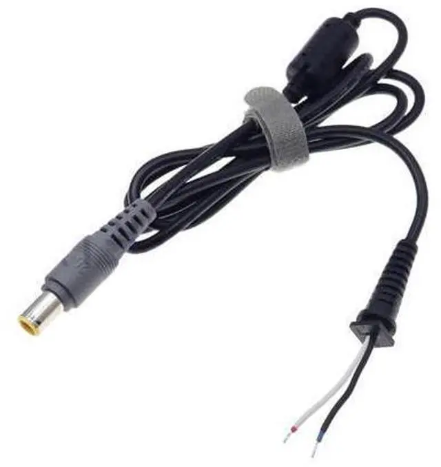 Alt view image 5 of 5 - 7.9 x 5.5mm Laptop Power Supply, DC Repair Power Cord, for LEN-OVO IBM