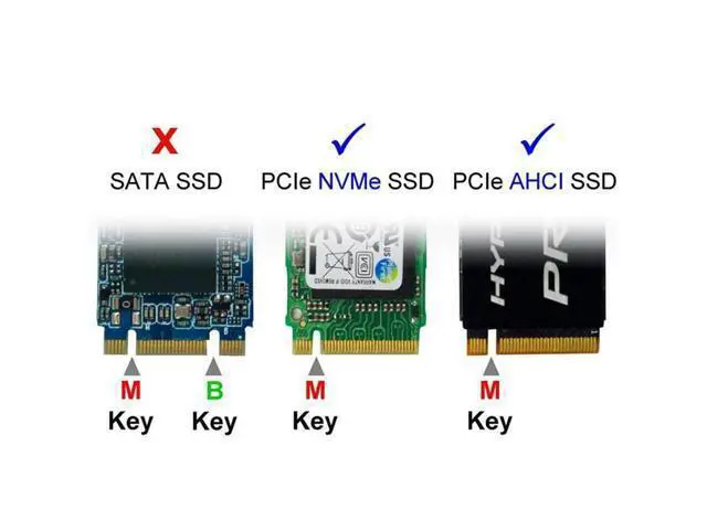 Alt view image 6 of 7 - NGFF M-Key NVME AHCI SSD to PCI-E 3.0 1x x1 Vertical Adapter with Cable Male to Female Extension
