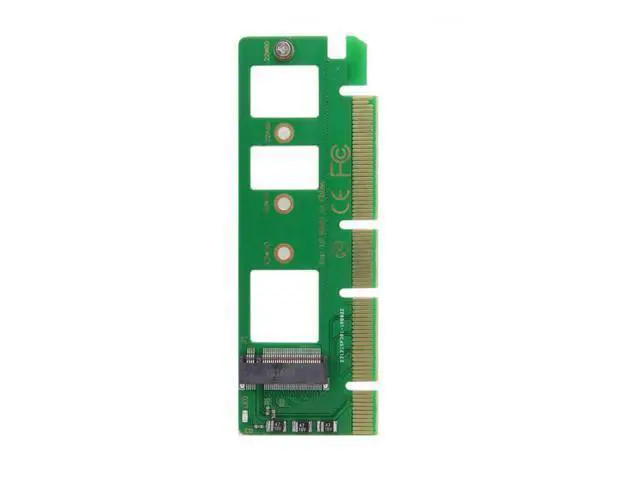 Alt view image 5 of 7 - NVME AHCI SSD NGFF M-Key to PCI-E 3.0 16x x4 Adapter for XP941 SM951 PM951 A110 m6e 960 EVO SSD