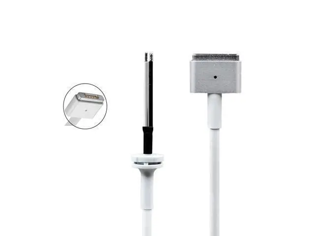 Alt view image 4 of 4 - Magnetic2 T tip Laptop Power Supply, DC Repair Power Cord, for MacBook