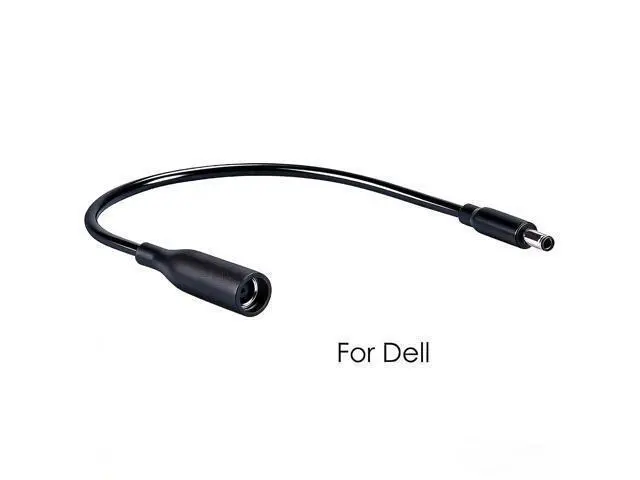 Alt view image 6 of 6 - 2-Pack Tip Adapter Converter Cable 7.4 to 4.5mm for D-ELL Laptop Power Supply 30w 40w 45w 65w 90w 120w 135w D5g6m 0d5g6m M3800 XPS 12 13 9350 3960 15 5930 5950 Inspiron 11 13 14 15 17 3000 5000 7000
