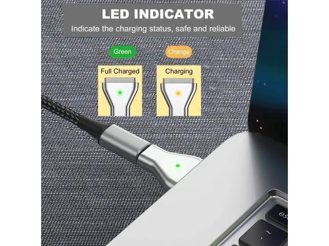 Alt view image 5 of 7 - 100W USB-C to MagSafe 2 (T-Tip) Power Adapter for MacBook Air 11" and 13" with Model A1435, A1465, A1466, MD223, MD224, MD231, MD232, MD711, MD712, MD760, MD761, MJVM2
