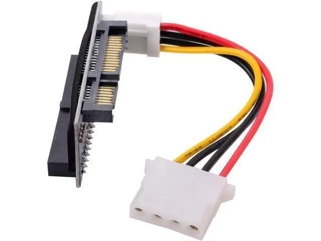 Alt view image 4 of 6 - IDE/PATA 40Pin HDD to SATA Motherboard Adapter Card with 30cm SATA 7+15pin Cable for Desktop 3.5 Inch Hard Disk Drive