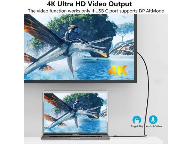 Alt view image 6 of 7 - 100W Short USB C to USB C Cable 3.3FT, USB C 3.1 Gen 2 Cable 10Gbps 4K Video High Speed Data Transfer Fast Charging Cord for iPhone 17 16 15 Series, MacBook, Sam-sung S25, Display Monitor