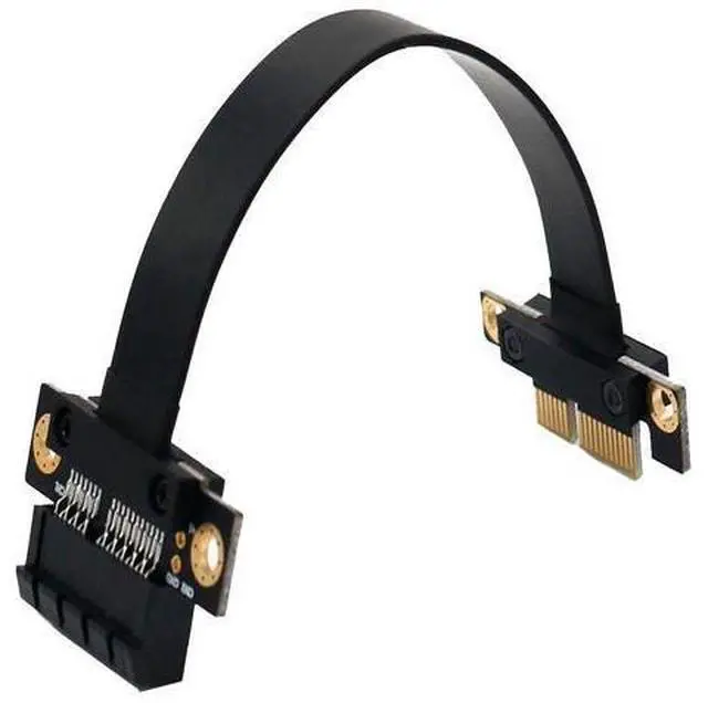 Main image of PCI-e Express 1X Riser Extender Extension Card with 20CM High Speed Flex Cable