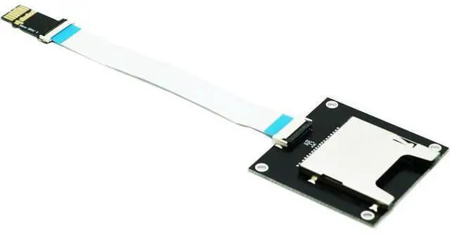 Main image of Micro SD SDXC UHS-II to SD SDXC Extension Card with 9CM Flex Cable,Support SD/SDHC/SDXC UHS-I UHS-II V30 V60 V90