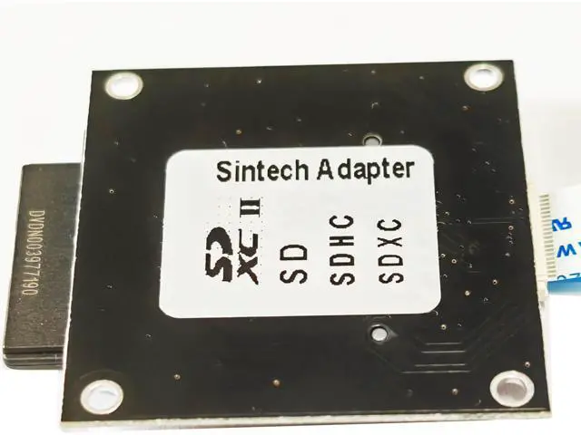 Alt view image 6 of 6 - Micro SD SDXC UHS-II to SD SDXC Extension Card with 9CM Flex Cable,Support SD/SDHC/SDXC UHS-I UHS-II V30 V60 V90