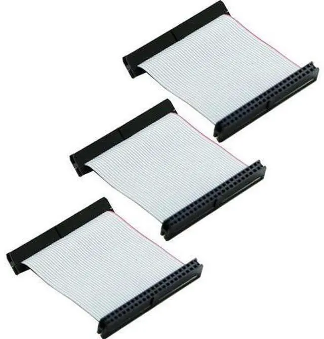 Main image of 3pcs IDE 44 Pin Female to Female Extension Cable 5cms for DOM Laptop IDE 2.5 inch HDD SSD