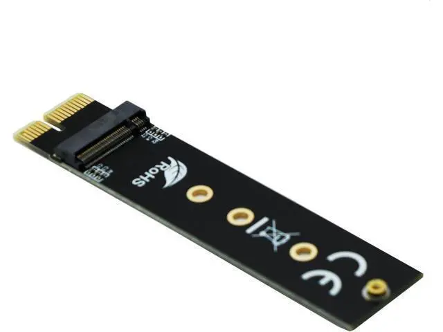 Alt view image 2 of 2 - Nvme PCIe,M.2(NGFF) M Key SSD to PCI-e X1 Adapter Card,Compatible for Sam-sung 960 970 Evo