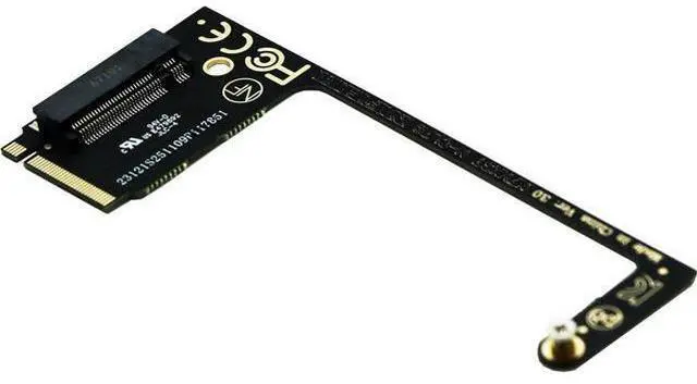 Main image of M.2 nVME 2230 to 2280 PCIe 4.0 SSD Adapter Card,Compatible with MSI Claw7 Claw8 Gaming Handheld for Upgrade Storage(Black)