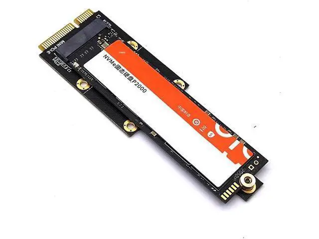 Alt view image 4 of 5 - M.2 (NGFF) 2230/2242/2280 NVME SSD to Mini PCIe Port Card (Only Provide PCIe 1X Lane),Compatible with D-ELL Inspiron One 2205