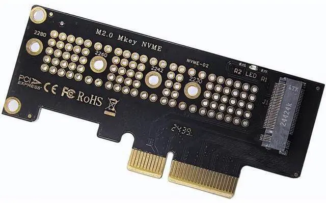 Main image of M.2 NVMe to PCIe 4.0 X4 Adapter Card for 22110 M.2 NVMe SSD