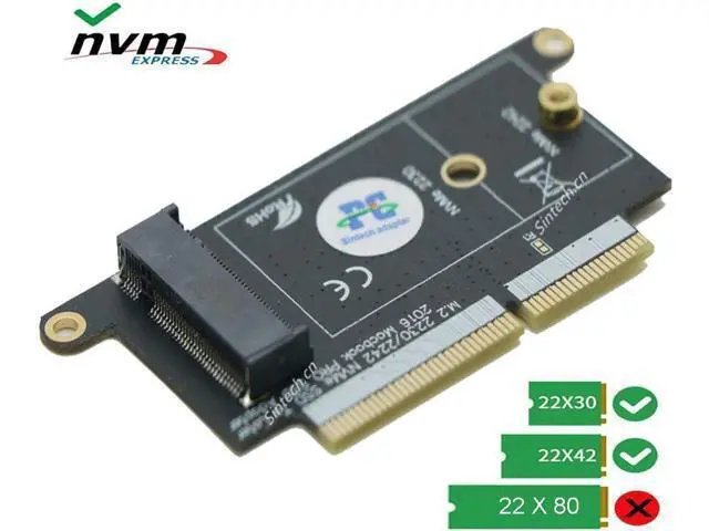 Alt view image 2 of 6 - M.2 PCIe 3.0 NVMe 2230/2242 SSD Card Upgrade Kits with Torx T5 /P5 1.2mm Pentalobe Screwdriver,Compatible for 2016-2017 13" MacBook PRO A1708 Non-Touch Bar Models(Late 2016-Mid 2017 Year)