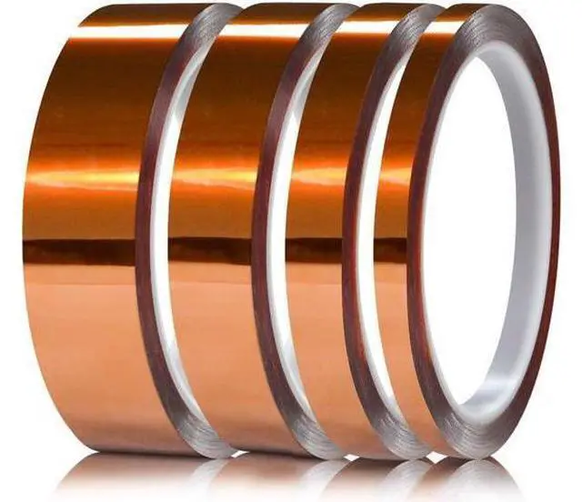 Main image of 20mm X 33m hot Tape, Heat-Resistant Tape, polyimide Heat-Resistant Tape, high-Temperature Tape, Electronics, Welding, Circuit Board20mm X 33m,25mm X 33m (20mm X 33m 2 roll)