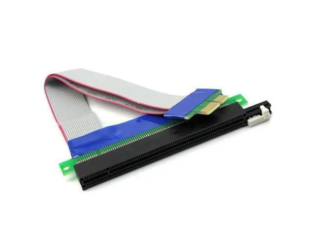 Alt view image 2 of 2 - Flexible PCI Express X1 to X16 Riser Cable 15cms