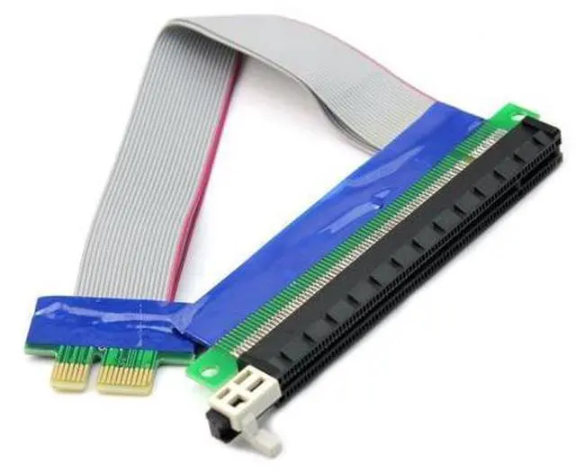 Main image of Flexible PCI Express X1 to X16 Riser Cable 15cms