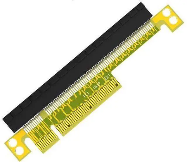 Main image of PCI-E PCIe Express 8X to 16X Riser Extension Card Upward