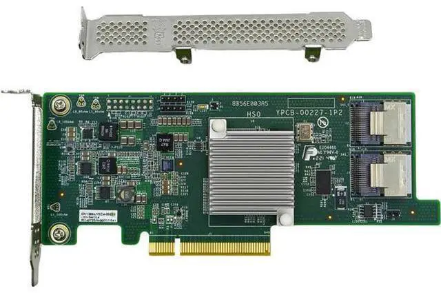 Main image of LSI 9207-8i Controller HBA Card, LSI 2308 SATA SAS Host Bus Adapter. 2 * SFF-8087 Internal 6Gbps, PCI-e 3.0 x8. IT Mode Firmware. Non RAID.