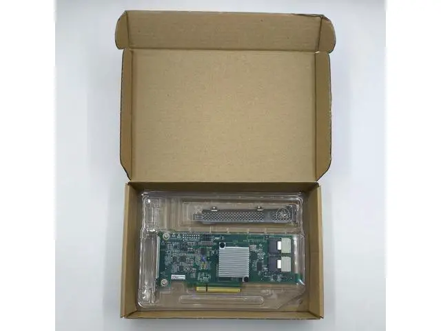Alt view image 2 of 2 - LSI 9207-8i Controller HBA Card, LSI 2308 SATA SAS Host Bus Adapter. 2 * SFF-8087 Internal 6Gbps, PCI-e 3.0 x8. IT Mode Firmware. Non RAID.