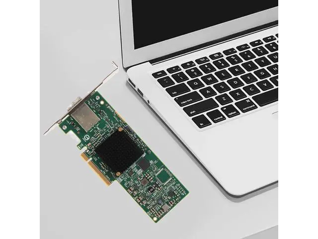 Alt view image 6 of 7 - LSI 9300 8e Controller Card, 12G External PCIe SAS HBA, 8 Port, Host Bus Adapter, IT Mode, for Windows, VMware, Freebsd