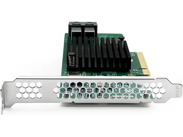 Alt view image 5 of 7 - 12G Internal PCIe Controller Card, 8 Ports 12Gb/s SATA + SAS HBA Card, Broadcom's 3008 Chip, PCI Express 3.0 X8, 2X Mini SAS SFF-8643 Ports, Same as 9300-8I with Low Profile Bracket
