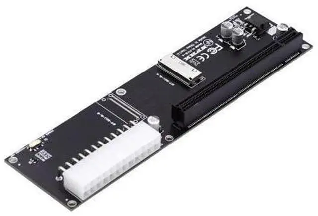 Main image of Oculink SFF-8611/8612 8i to PCI-E 16X PCI Express Expansion Card Adapter with ATX 24Pin Power for External Graphics Card & SSD