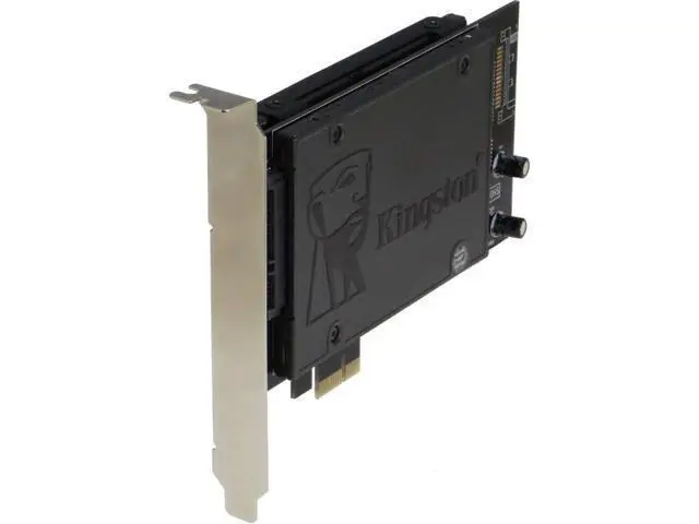 Alt view image 2 of 6 - Sedna - PCI Express (PCIe) Dual 2.5 Inch SATA III (6G) SSD Adapter (Short Double Side SSD Version) (with Built in Power Circuit, no Need SATA Power Connector, Best for Mac), SSD/HDD not Included