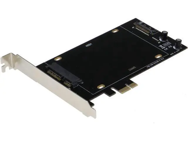 Alt view image 5 of 6 - Sedna - PCI Express (PCIe) Dual 2.5 Inch SATA III (6G) SSD Adapter (Short Double Side SSD Version) (with Built in Power Circuit, no Need SATA Power Connector, Best for Mac), SSD/HDD not Included
