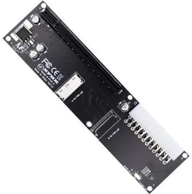 Main image of Oculink SFF-8612 8611 8X to 16x PCIE PCI-Express Adapter with ATX 24pin Power Port for Mainboard Graphics Card