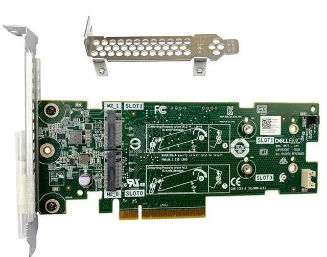 Main image of BestParts New PCIE X8 to M.2 SATA BOSS-S1 Adapter Card Compatible with D-ELL PowerEdge R240 R340 R440 R640 R740 R740xd T150 R250 R350 R450 R750 R7515 R7525 Boot Optimized Storage 7HYY4