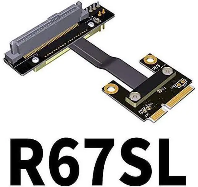 Main image of ADT-Link mPCIe (Mini PCI-E) to U.2 SFF8639 Extension Cable for U.2 SSD to Mini-PICIe Card Slot Extension (5cm, R67SL)